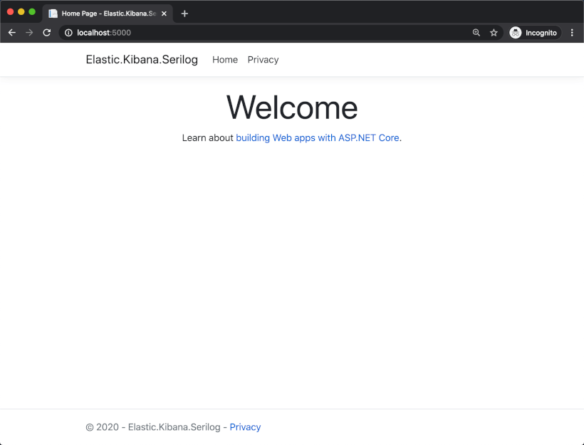 Run the MVC Application